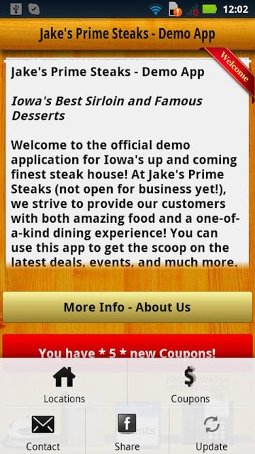 Jake's Prime Steaks Restaurant截图1