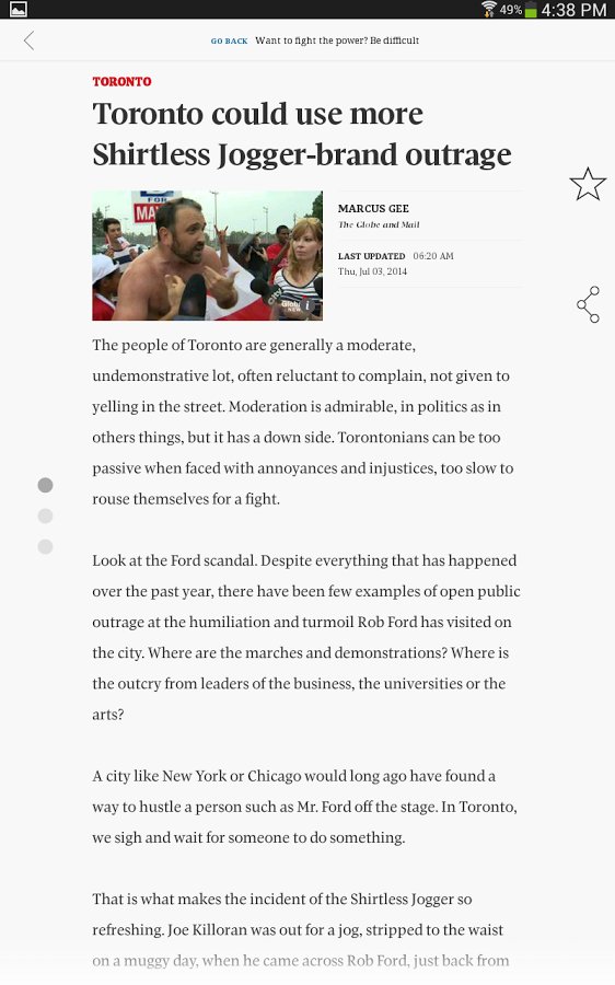 The Globe and Mail Andro...截图2