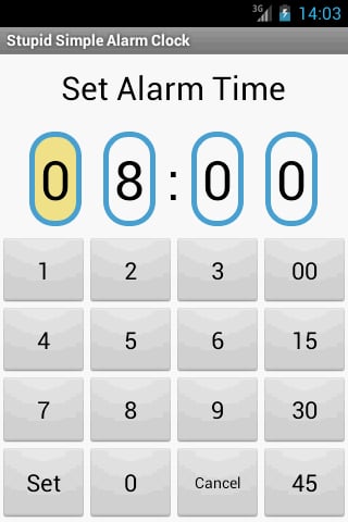 Stupid Simple Alarm Cloc...截图2