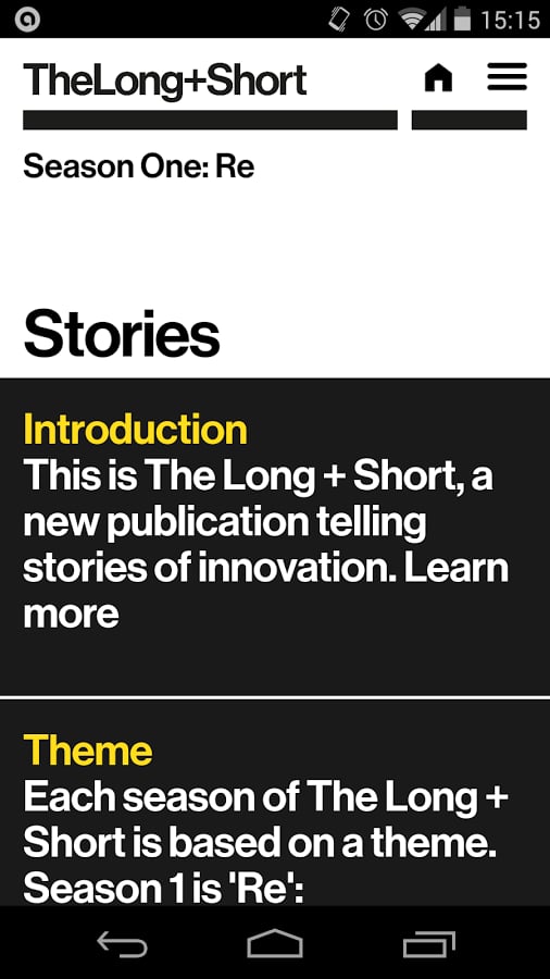 The Long and Short截图2