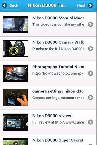 Nicon D3000 Tutorial截图1