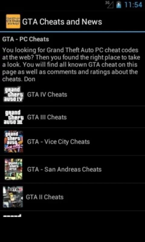 Cheat-GTA.com App截图3