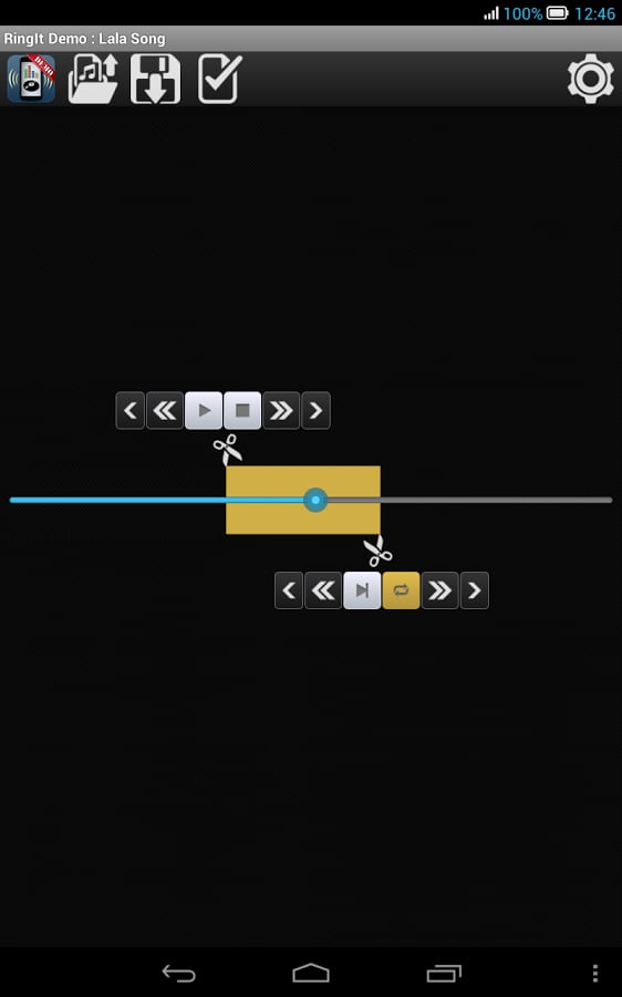 RingIt Demo: Ringtone cr...截图4