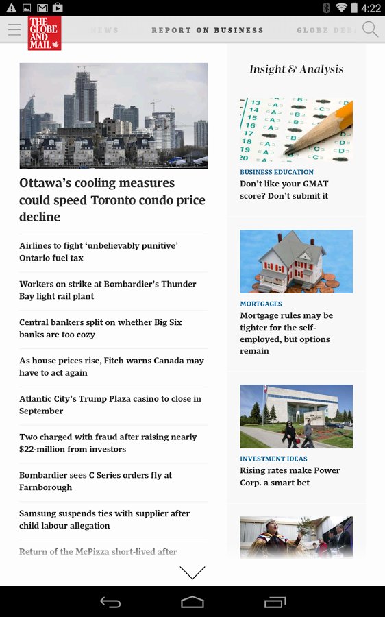 The Globe and Mail Andro...截图4