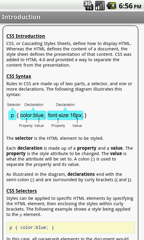 CSS Pro Quick Guide Free截图5