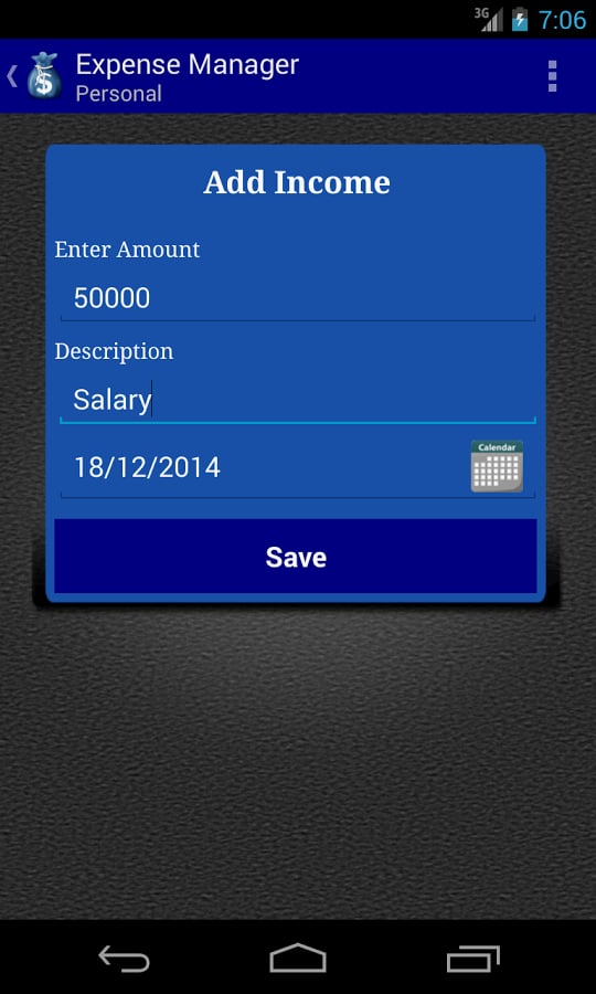 Expense Tracker Engine截图2