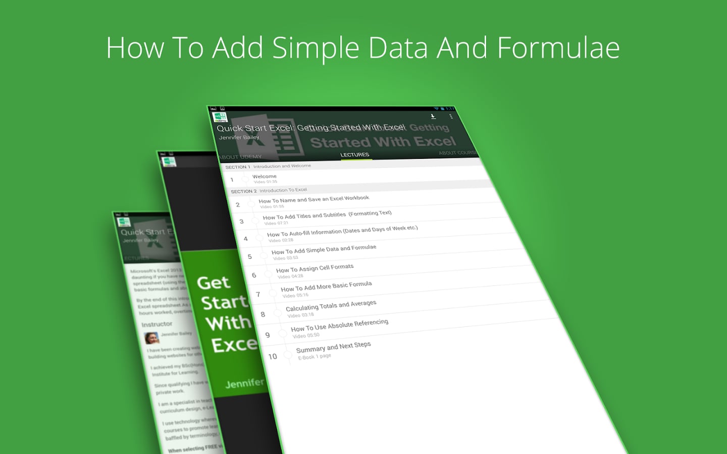 Basic Excel 2013 Course截图6