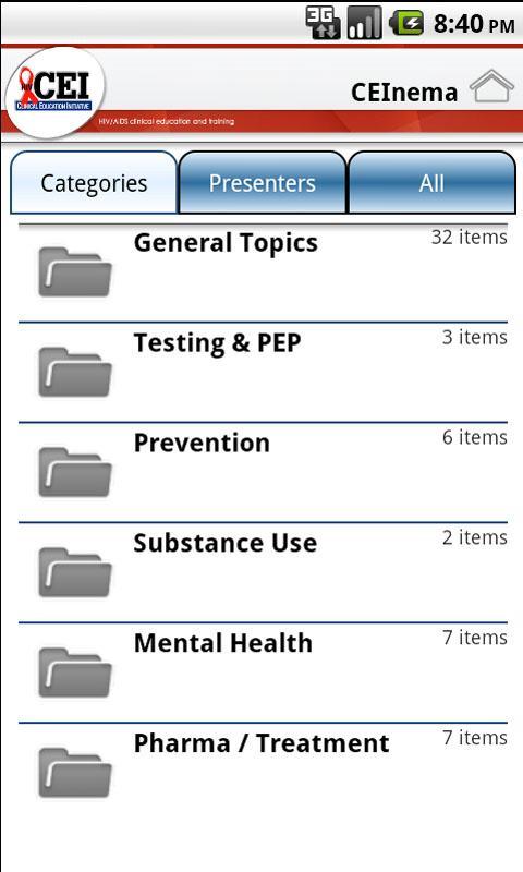 CEInema:HIV Clinical Education截图2