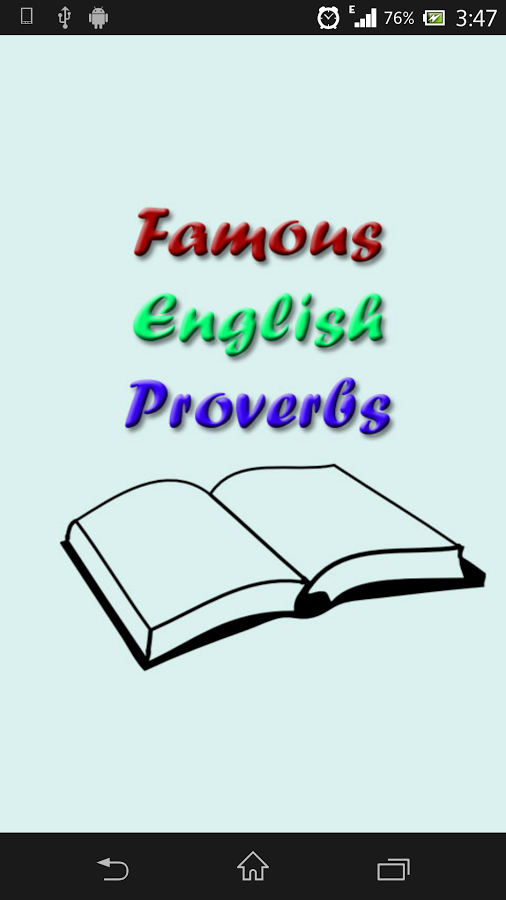 Famous English Proverbs截图9