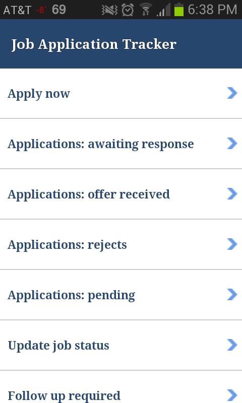 Job Application Tracker截图2