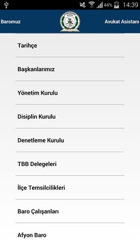 Afyon Barosu Avukat Asistanı截图2