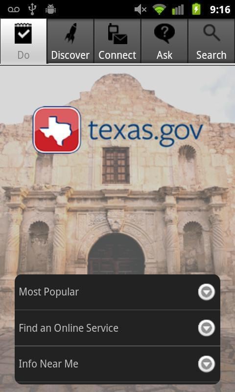 Texas.gov截图3