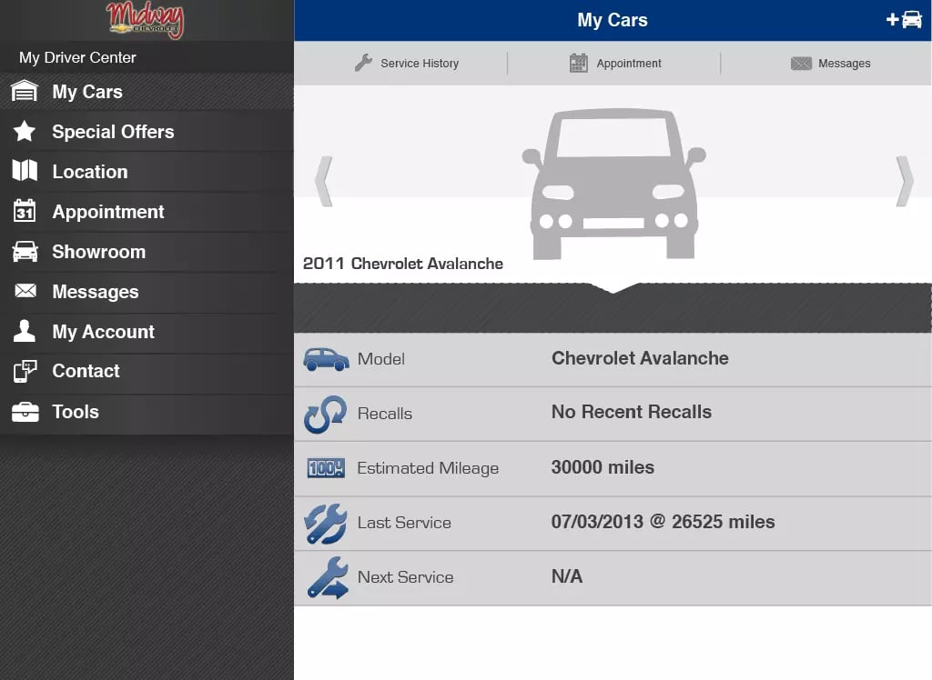Midway Chevrolet截图2