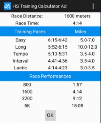 EZ VO2 HS Training Ad截图4