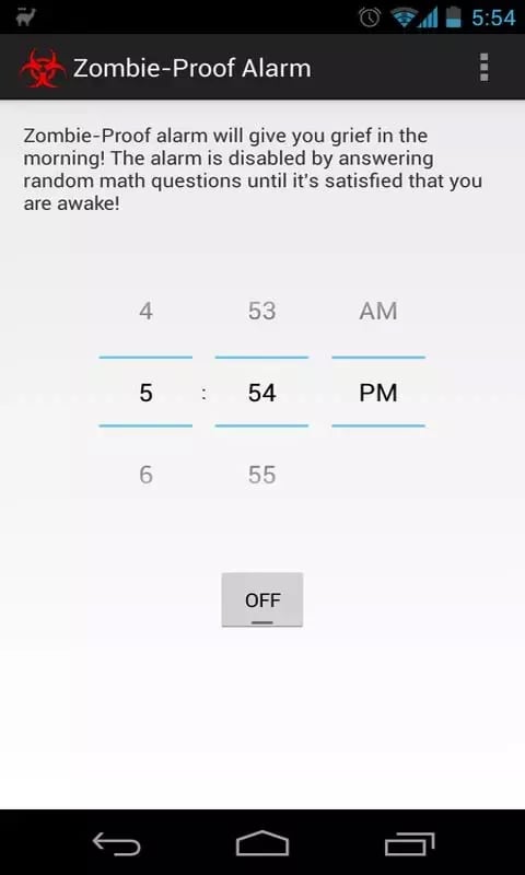 Zombie Proof Alarm Clock截图1
