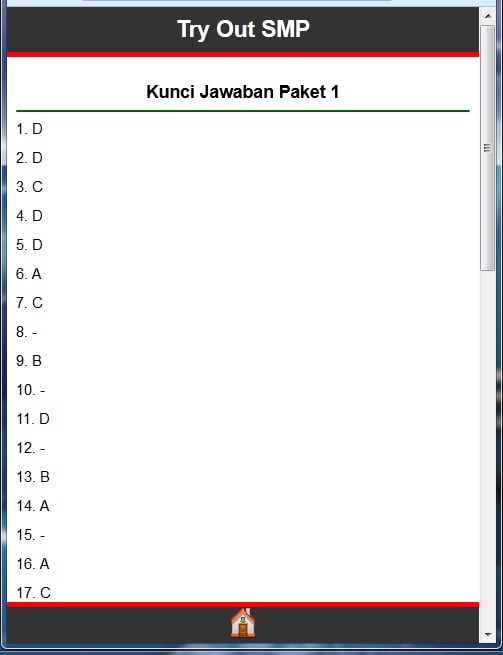 Soal Ujian IPA截图2