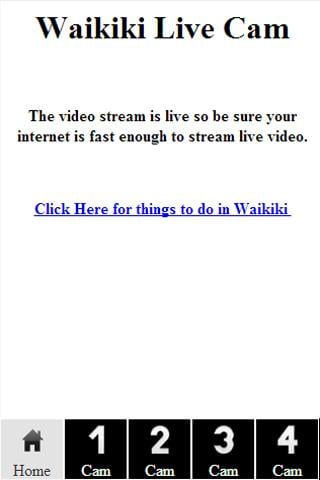 Waikiki Live Cam截图2