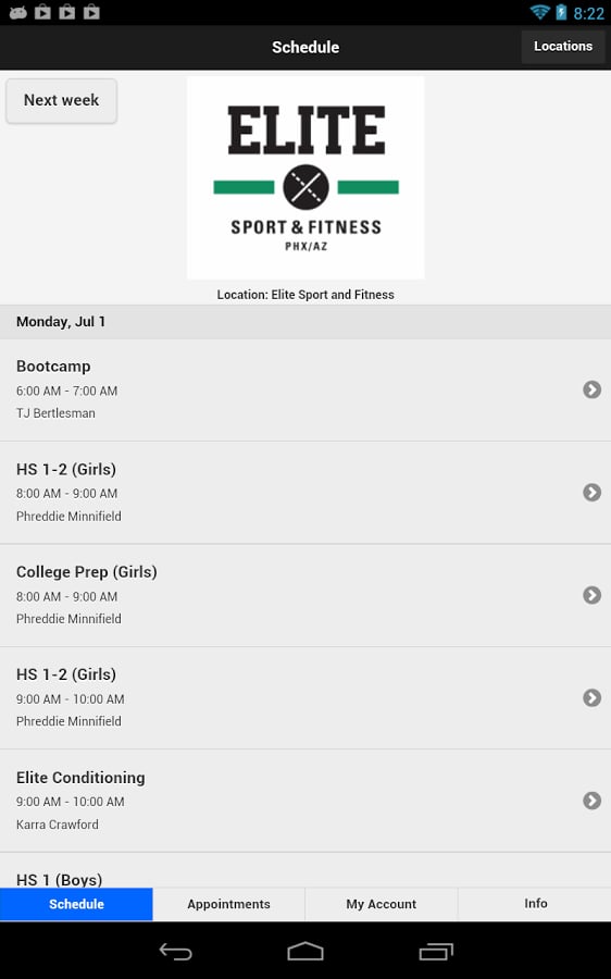 Elite Sport and Fitness截图1