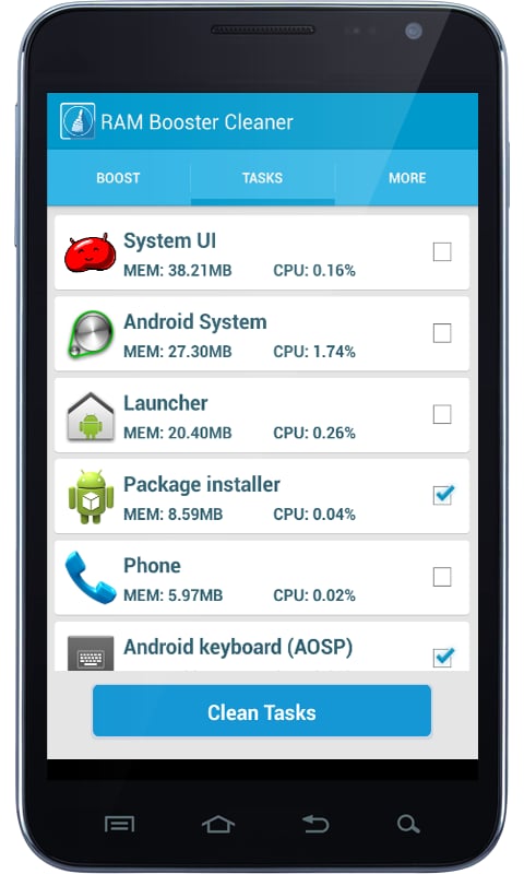 RAM Booster Cleaner截图1
