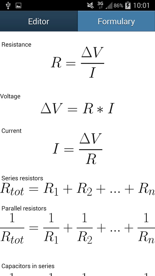 Resistor Editor截图2