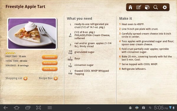 iFood Assistant Tablet截图1