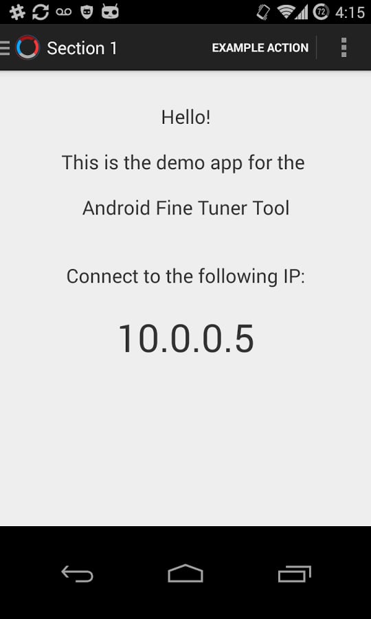 Android Fine Tuner - Dem...截图2