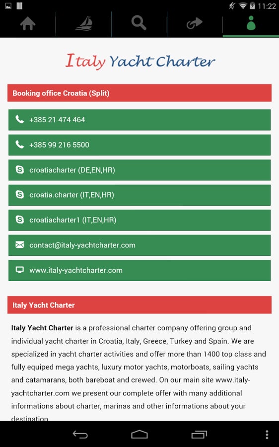 Italy Yacht Charter截图11