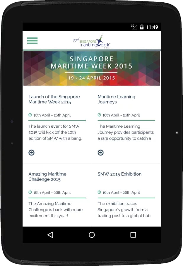 Singapore Maritime Week截图1