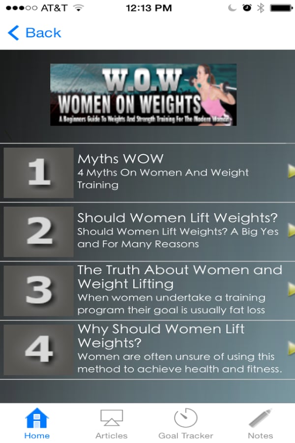 Women on Weights Build M...截图5