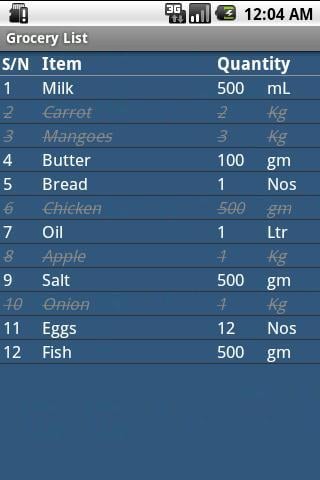 Grocery Asst截图3