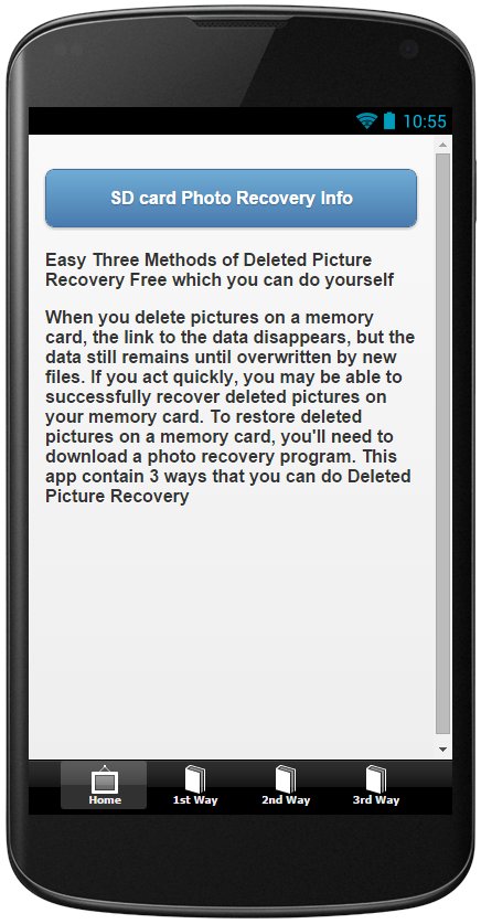 SD card Photo Recovery I...截图1