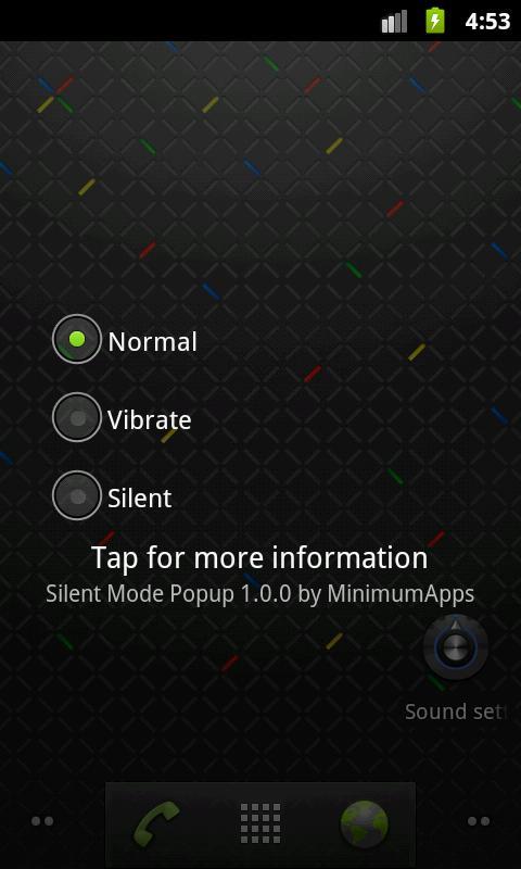 Silent Mode Popup截图2