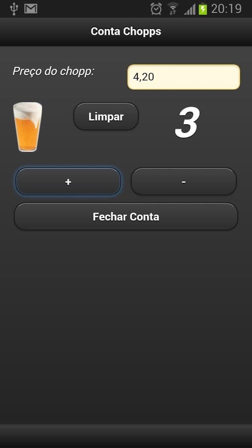 Conta Chopp Lux截图4