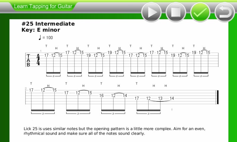 Shred Guitar Tapping Les...截图2