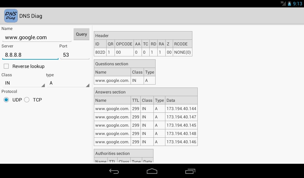 DNS Diag Free截图3