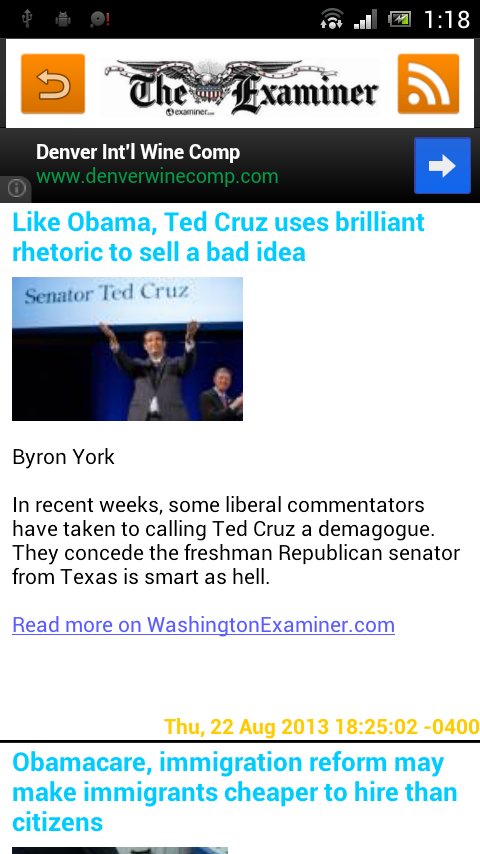 The Washington Examiner ...截图3