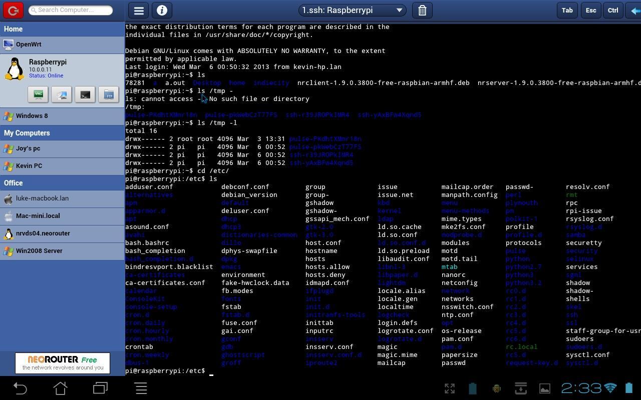 NeoRouter Remote Access (Mesh)截图3