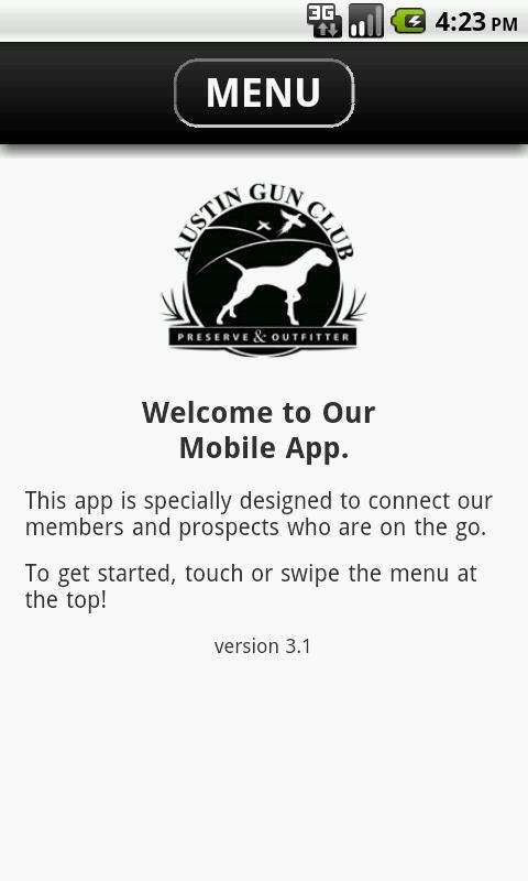 Austin Gun Club Mobile App截图1