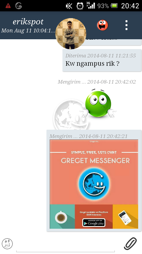 Greget Messenger [BETA]截图2