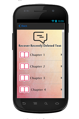 Recover Recent Delete Text Tip截图2