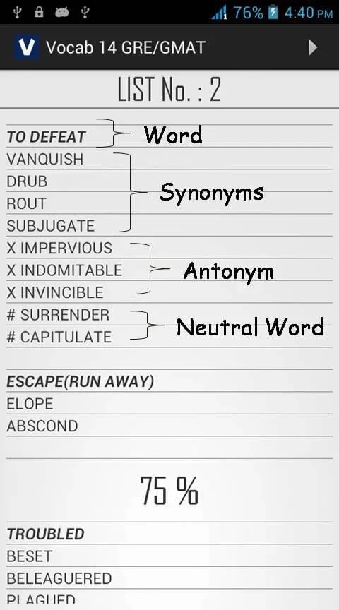 Vocab 14 GRE/GMAT截图3