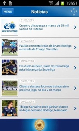 Cruzeiro Oficial截图6