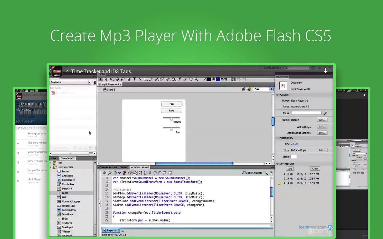 Flash Mp3 Player Tutoria...截图9