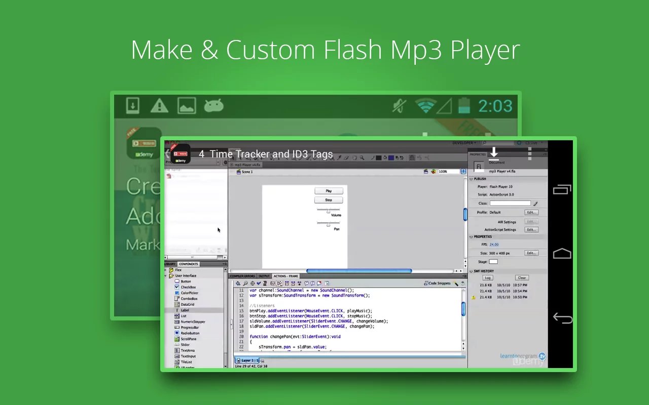 Flash Mp3 Player Tutoria...截图3