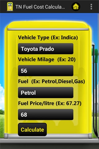 TN Fuel Cost Calculator截图2