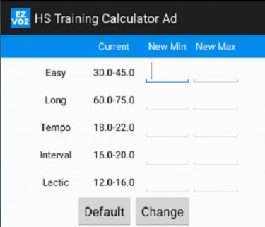 EZ VO2 HS Training Ad截图5