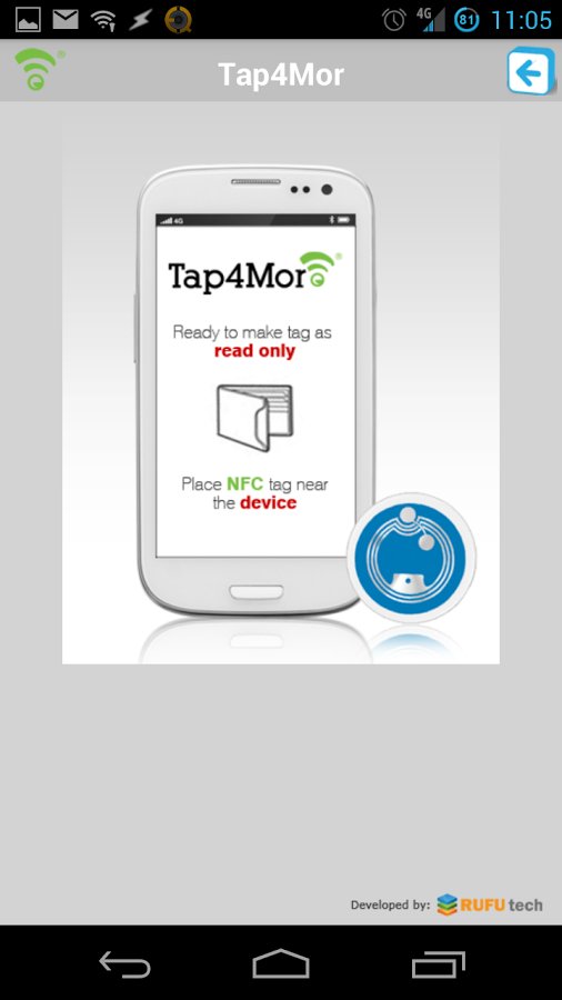 Tap4Mor NFC Writer截图4