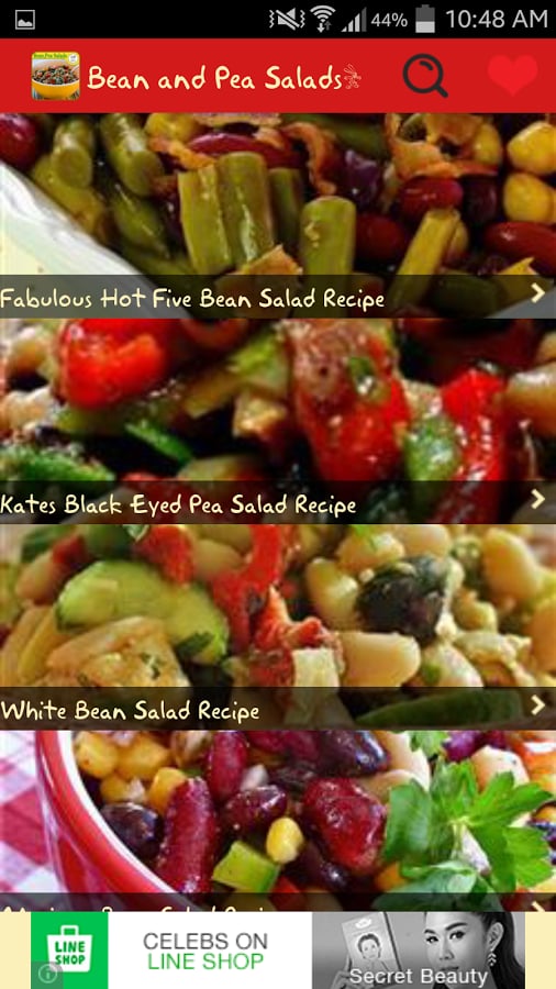 Bean and Pea Salads Reci...截图4