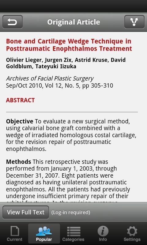 Arch Facial Plast Surg截图4