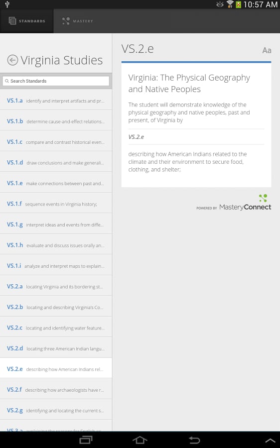 Virginia State Core Stan...截图2
